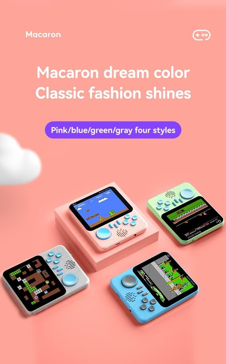 Raptas Handheld Game Console is a Small, Retro Single-Player Gaming Device NA GB with yes-image-5