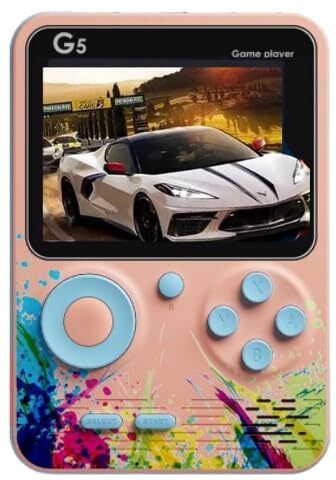 NextTech G5 500 In1 Colorful Handheld Mini Game Box Also Connect With TV Option For kids 0.4 GB with Super Mario Like (Bros/Brose3/6/9/10/14)Super Contra Like(2/6/7) Total 500 Games-image-47
