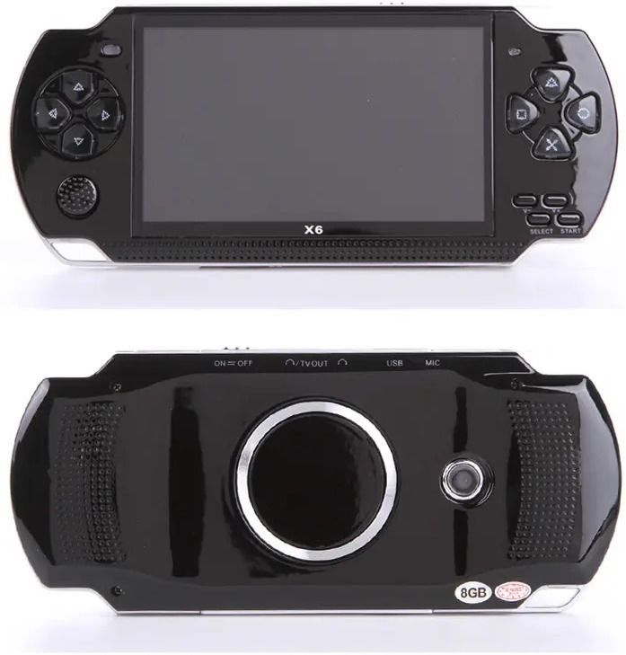 GLOWISH X-6 PSP, Camera,Video,E-book MULTIMEDIA PLAYER GAMES INCLUDED 4 GB with 100 GAMES, Tekken 3, Racing, Contra, mario-image-12
