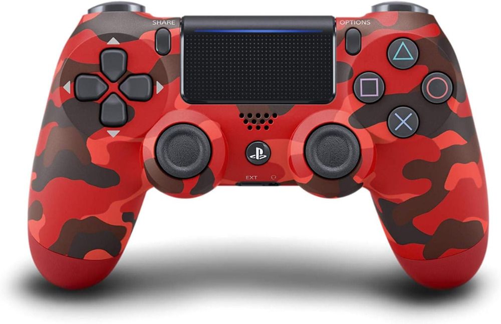 Maizic Smarthome Funetic Red Camo Themed Bluetooth Wireless P4 Gaming Controller For PS4 NA GB-image-23
