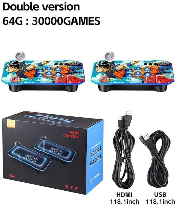 Confiavel M22 Game Console with 30000+ pre installed Games 64 GB GB with 30000+ Game, GTA, , Loved by Fans, God of War Game , & Remote Video Game For Kid-image-20