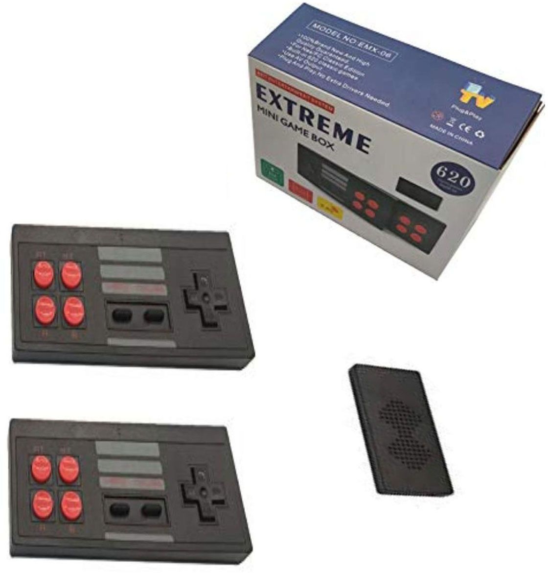 VK MART VIDEO GAMES 8 BIT Wireless GAME STICK CONSOLE Gaming Box-Extreme Mini (620Games) na GB with SUPER MARIO:new contra:street-fighter:sky-force:MARIO BROS:CONTRA :micky mouse-image-41