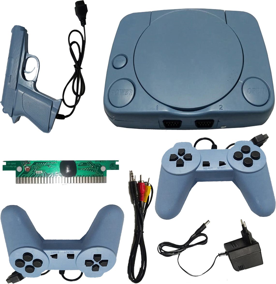 COUNTACH Retro Trendy 8 Bit LCD Plug Tv Video Gaming Console with Classic Game NA GB with Contra, Super Mario Bros, Duck Hunt:F-image-20