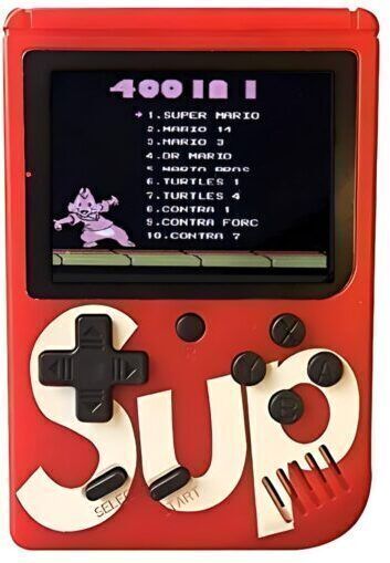 HG WORLD Sup R35X Retro 400+ Classic Video Games Portable Handheld Gaming Console 64 GB with 3.5" Screen, Contra, Turtles, Tank, Bomber Man, Aladdin, Etc-image-6