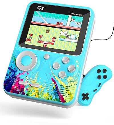 Bestie Toys 5 Handheld Game Console Retro Video Game Console with Hundreds of Preloaded GAME 2 GB with 500-image-43