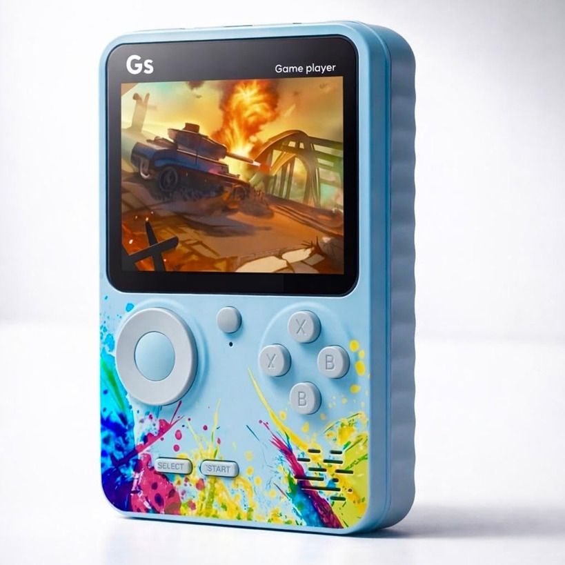 CHG New 2026 Edition G5 Handheld Game Console (500 Games in 1) 3 Inch with 500-image-34