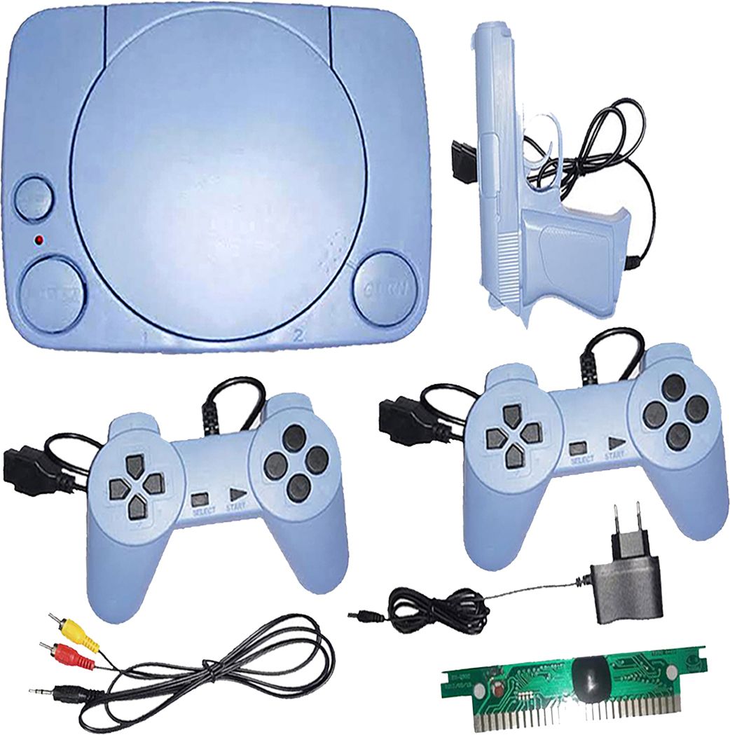 otaku Classic Trendy Retro 8 Bit Tv Video Game Chilhood Inbuilt 9999in1 Games Ps1 1 GB with Contra, Super Mario Bros, F1, Duck Hunt-image-37