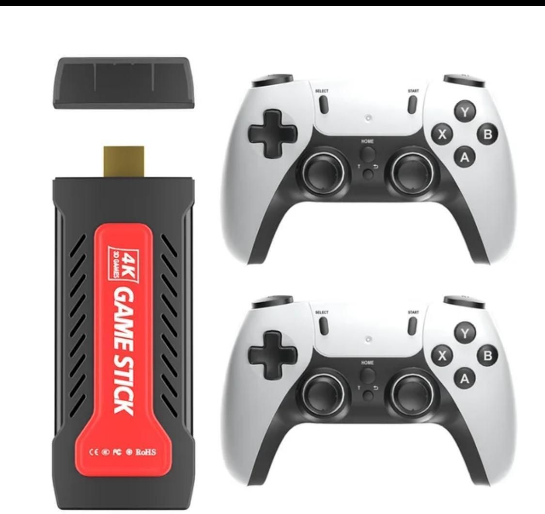 EXtreme Gamestick GD30 Video Game Built-in RETRO Games Wireless Controller 128 GB with Cadilac and Dinosaur, Tekken 3, Mario Contra, Other Retro Games-image-49