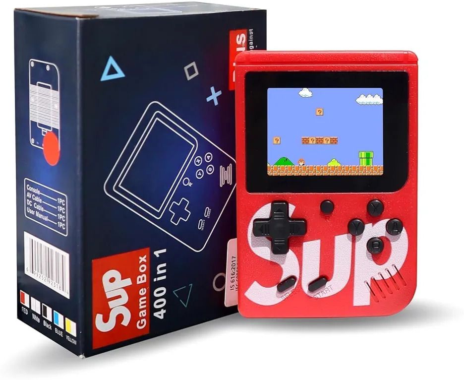 AL ATASH Sup Game 400 in 1 Retro Handheld Game Console Portable Rechargeable GamingSystem NA GB with 400 In 1 Games-image-10