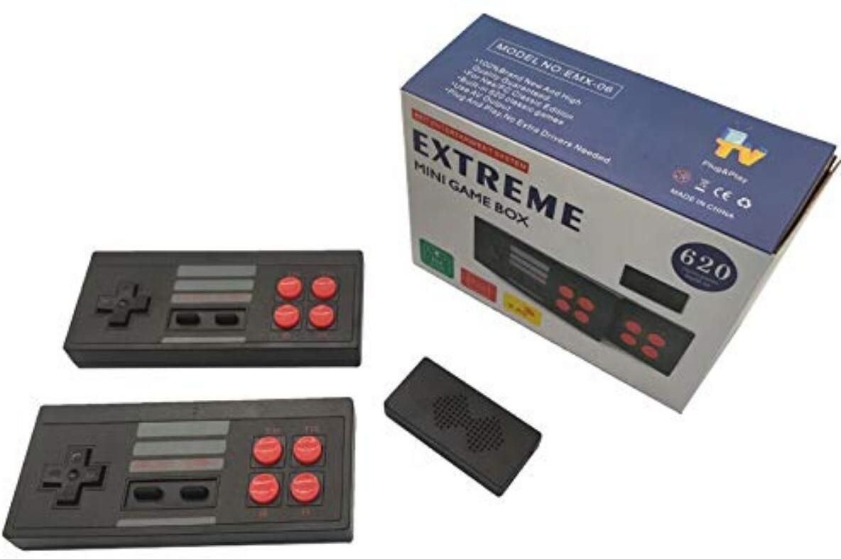 Inquisitive Mini Extreme Wireless GAME STICK CONSOLE Gaming Box (620Games)8 BIT VIDEO GAME na GB with SUPER MARIO:new contra:street-fighter:sky-force:MARIO BROS:CONTRA :micky mouse-image-20