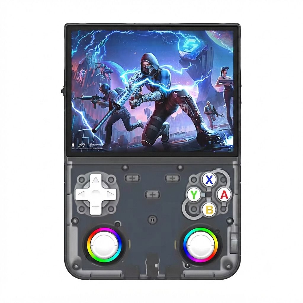 HG WORLD Retro Game R36 Ultra X Handheld gaming console,Portable Style Pocket GameBox , 21+ Emulators, 4.5 IPS Screen Rechargeable Battery Hand Video Game 64 GB with 15000+GOW, GTA Vice City, Mini Video Game for Kids, Best Gift For All Ages-image-27
