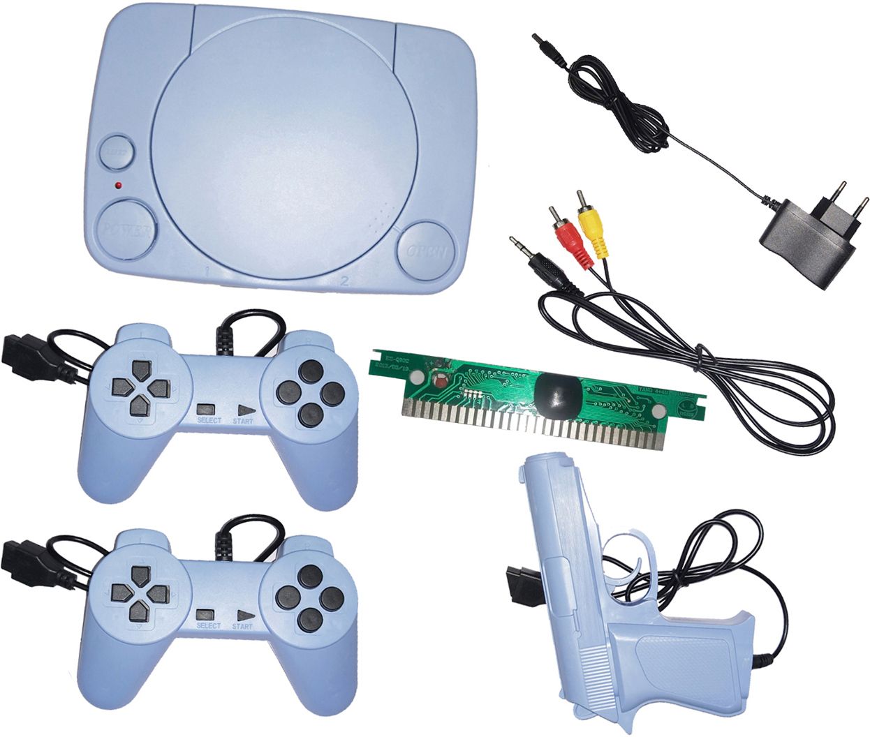 Nouveau Classic 8Bit Video Gaming Console Inbuilt Games Best Kids With 1 Extra Chip NA GB with Contra, Super Mario Bros, Duck Hunt, F1-image-26