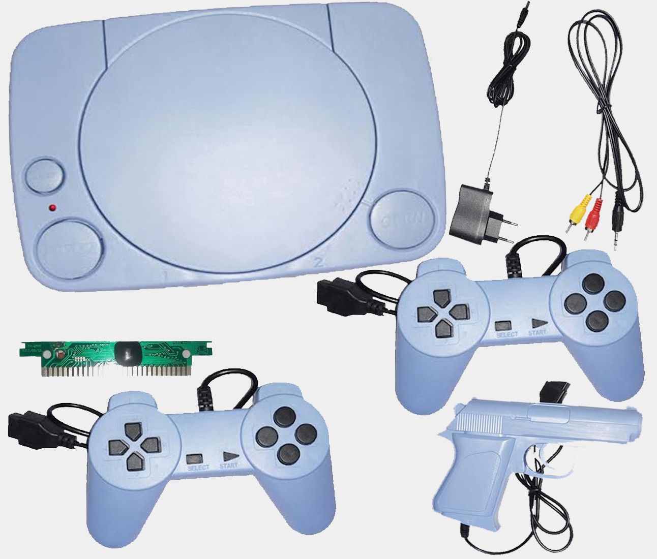 COUNTACH 8 Bit Classic Retro Games, Build-999 Games cls-440 With 1 Extra Chip NA GB with Contra, Duck Hunt, F1 Race, Snow Bros-picture-33