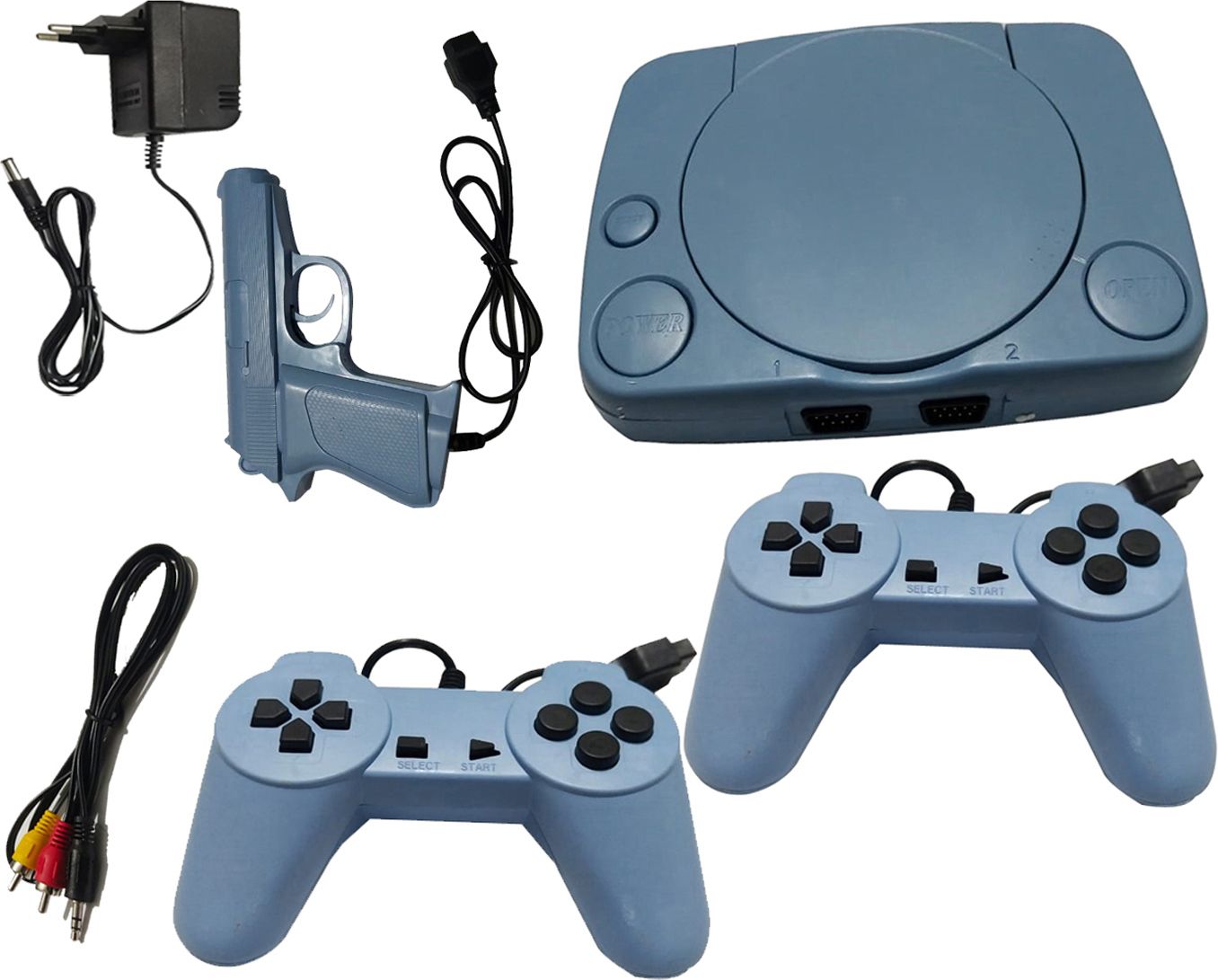 Quotidien TRENDY VIDEO GAMING BOX SET WITH INSTALLED GAMES FOR KIDS AND MENS NA GB with contra, super mario bros, duck hunt, F1