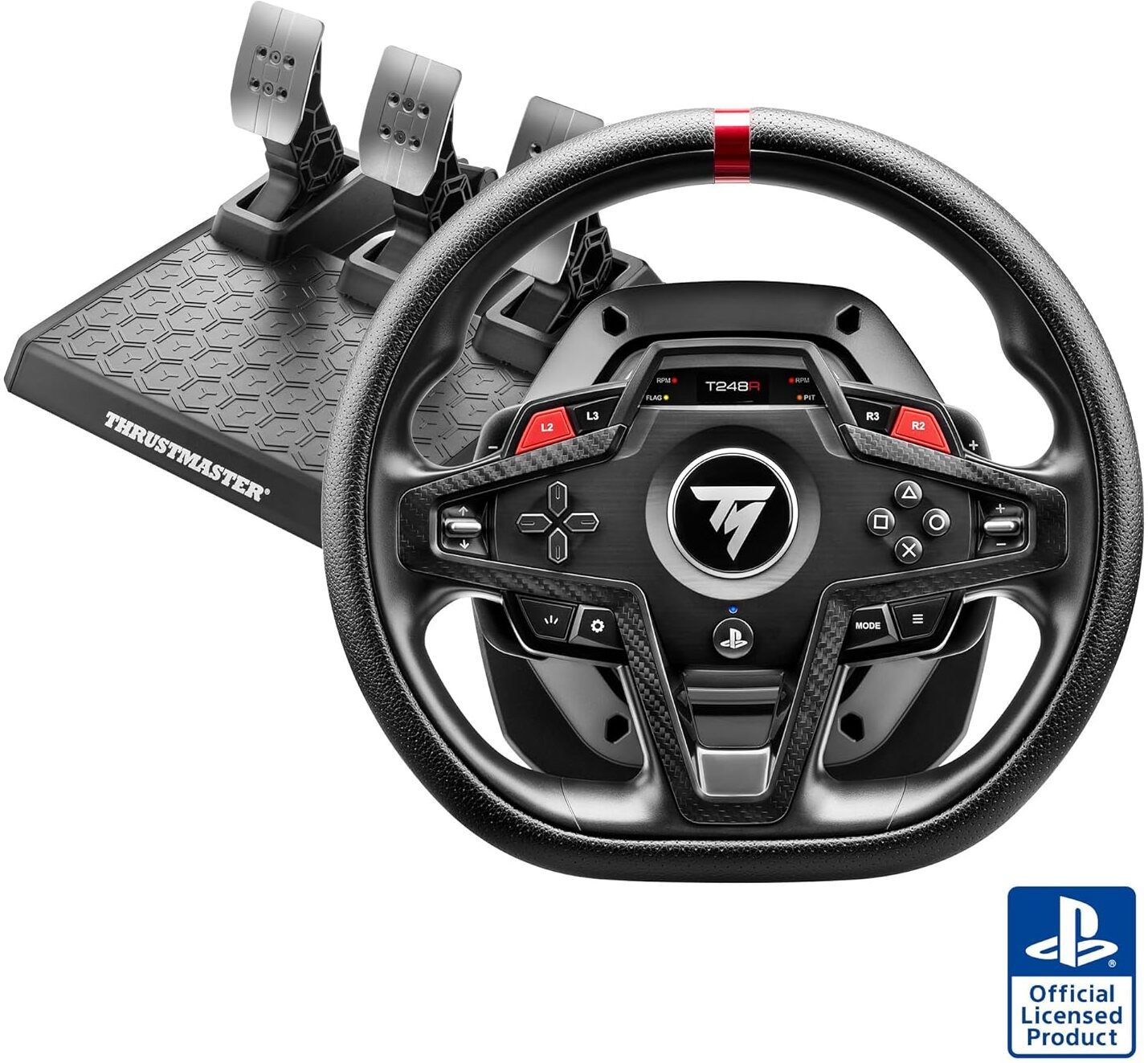 THRUSTMASTER T248R Racing Wheel for Playstation & PC with T3PM Magnetic Pedals Shifter, Force Feedback Driving Simulation, built-in LCD screen GB with Hybrid Drive, Best Gift for Racing Gamers-image-29