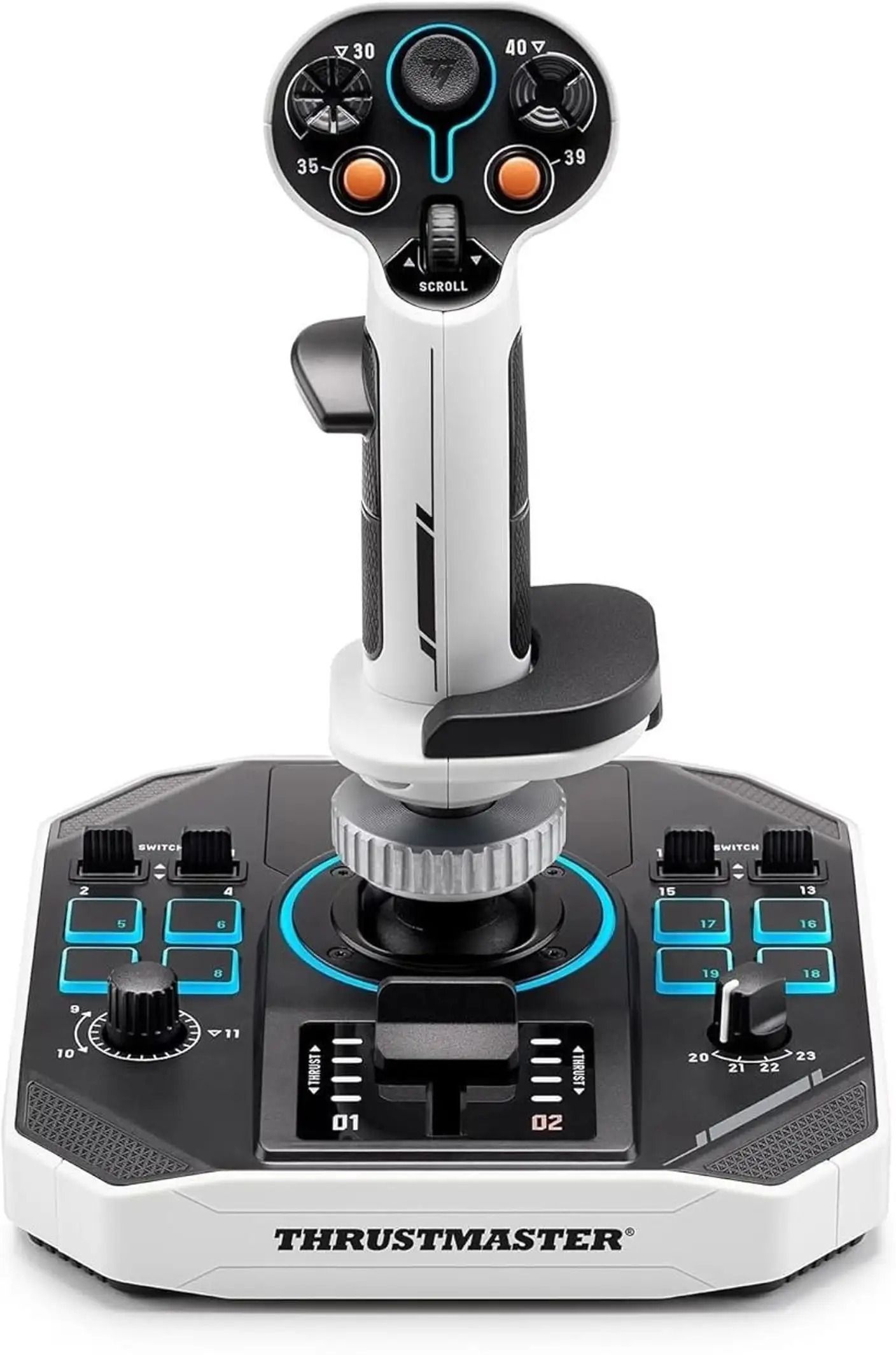 THRUSTMASTER Sol-R 1 Flight Stick for PC, Precision Control USB Setup, Flight Simulator With 44 programmable buttons, Optimize For Six Degrees of Freedom GB with Perfect Gift for racing Gamers-image-15