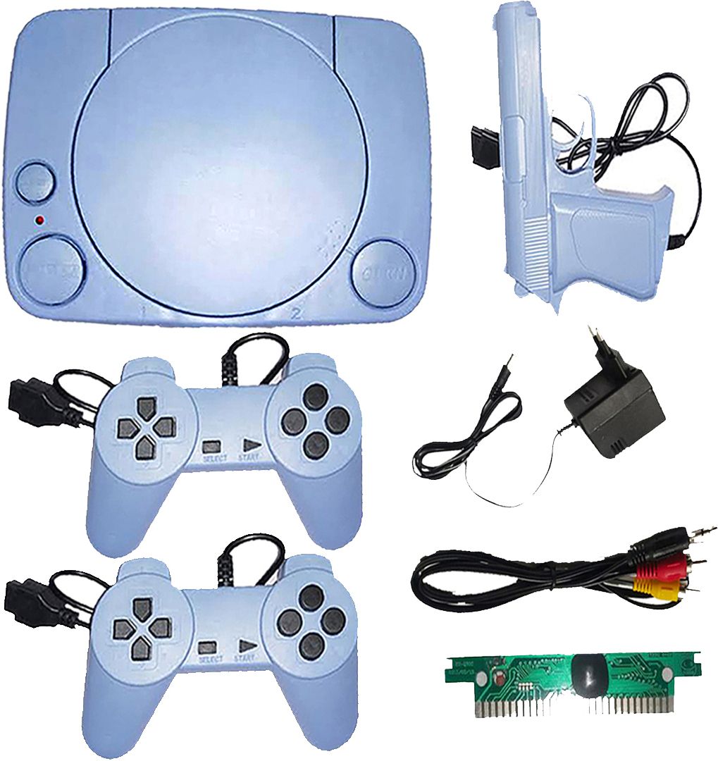 otaku 8 Bit Childhood Retro Tv Video Game Preloaded Games 9991n1 Ps1 Indoor Games 1 GB with Contra, Super Mario Bros, F1, Duck Hunt-image-28