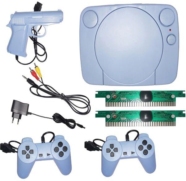 Inquisitive 63 Classic TV Game new 2 Cassette Inbuilt Console NA GB with Contra, Super Mario Bros, F1 Race, Cricket Game-image-12