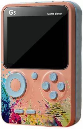 Asotai G5 500 In 1 Colorful Handheld Mini Retro Game Box Also Connect With TV Option 2 GB with 500-image-40