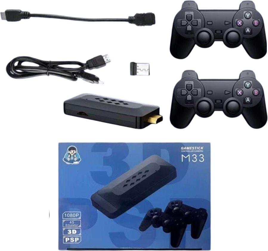 COUNTACH 30k + Games Wireless M33 Game Stick 2.4G 4K 3D TV Output Support 45 emulators 30k+Games GB with Action, Adventure, Fighting, Racing-image-43