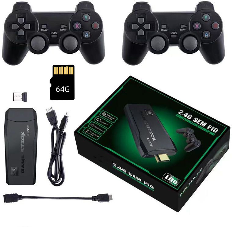COUNTACH Classic Games Stick 4K Wireless Controller 64 GB 20000+ HDM 15 Emulators games 64 GB with 15 Emulators, Super Mario, Crash, GTA, Zelda, Sonic, Donkey Kong, Street Fighter-image-8