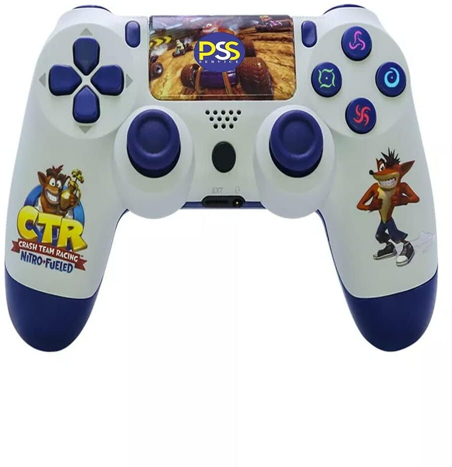 PSS Wireless Controller for PS4/Slim/Pro Remote with Dual Vibration/6-Axis Motion 2.4 GB image 1