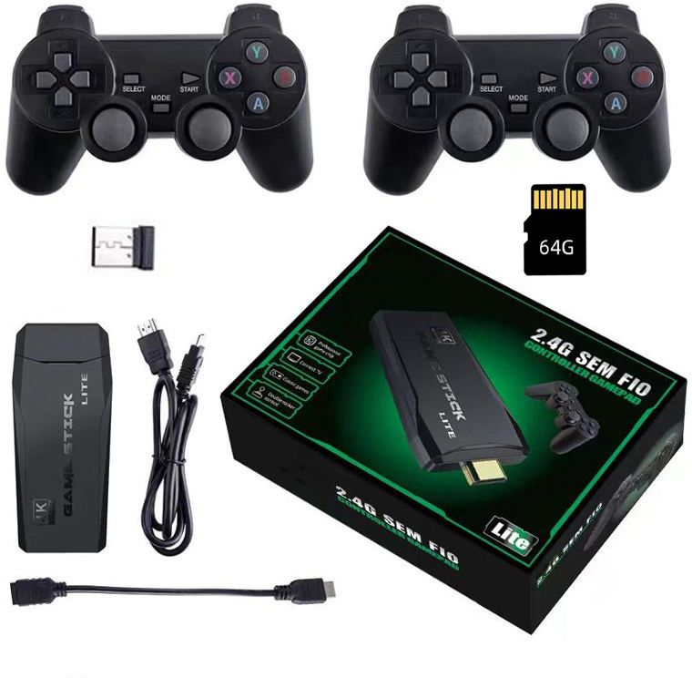 COUNTACH 20000+ Classic Games Stick 4K Wireless Controller 64 GB HDM 15 Emulators games 64 GB with 15 Emulators, Super Mario, Crash, GTA, Zelda, Sonic, Donkey Kong, Street Fighter-image-38