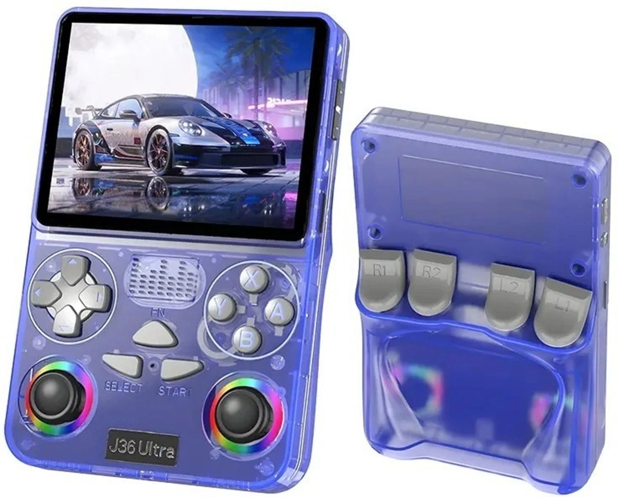 Divine creation J36 GameBox Retro Handheld Gaming Console Classic Portable Pocket Design T233 64 GB with 20000+Preinstall video game 20+ Simulators-image-12