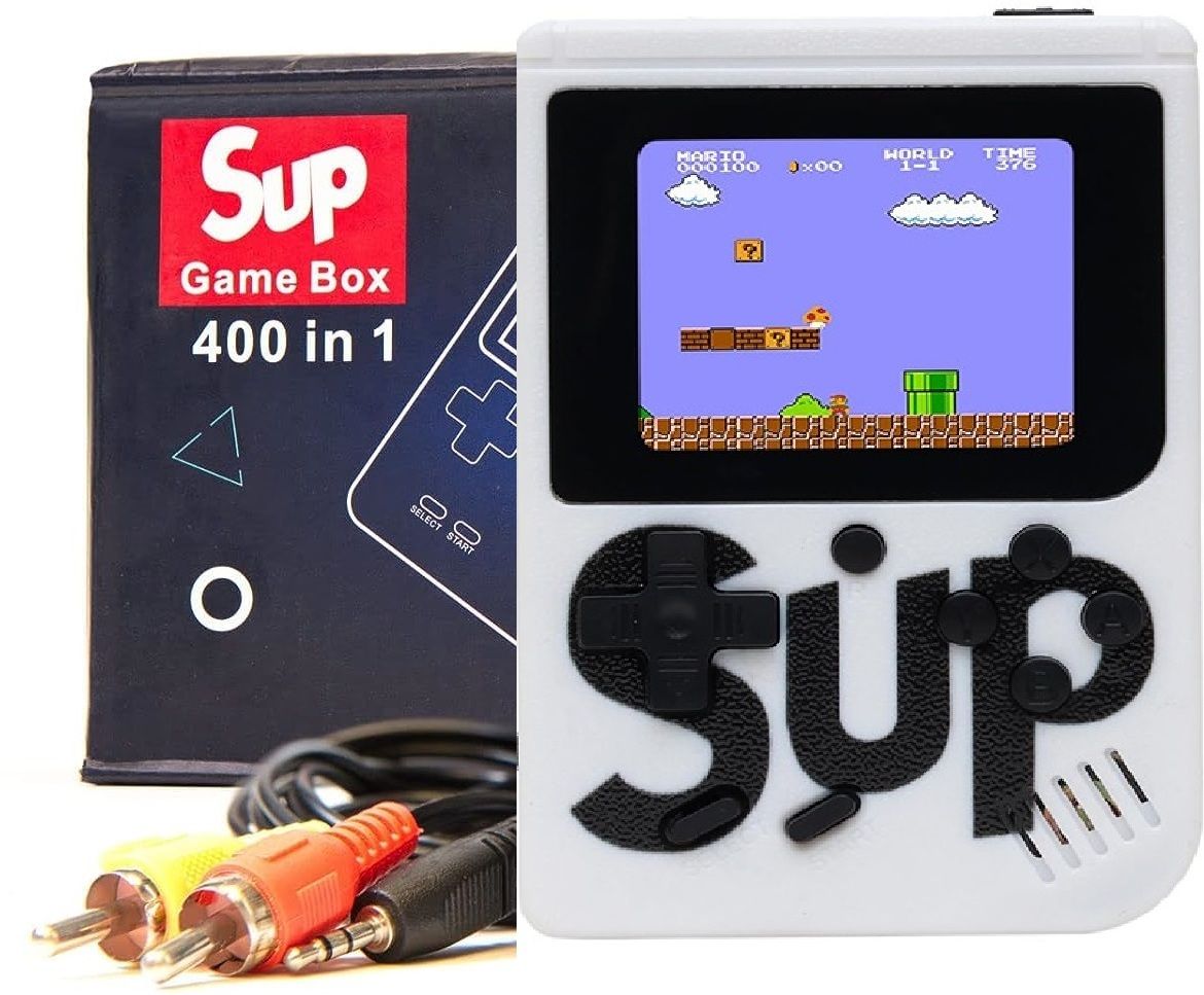 HG WORLD Retro Sup R35Xs Handheld gaming console for Tv Video Game Hand Tv,Mini Video Game for Kids with 3.5TFT Screen,Power Battery,AV Output,video games for tv 64 GB with 400+ Contra,Turtle, Mortal Combat,Mario Game Box, Best Gift For All Ages-image-33