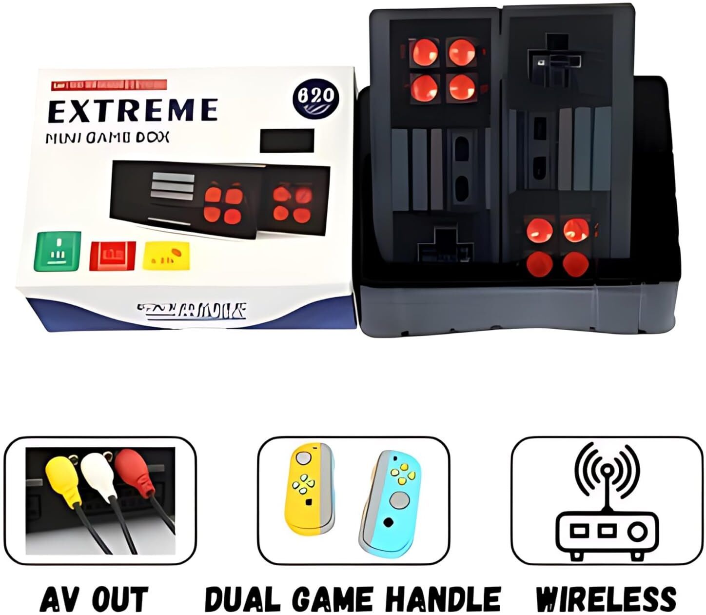 RIGHT SEARCH Mini Game Box Video Game Player for Kids (620 Games) 1 GB with Contra 400 GB with FIFA 15-picture-13