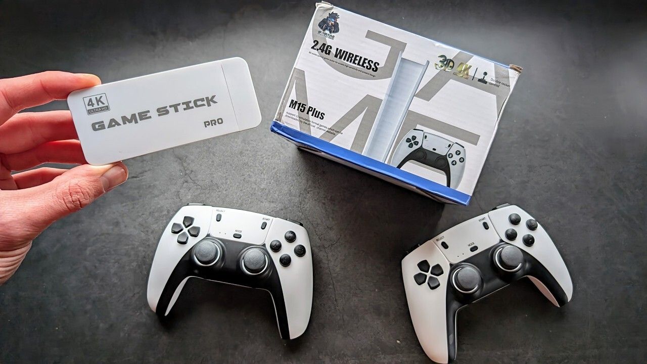 GAMESOUL M15 Retro Game Stick Console Pro 2.4G Dual Wireless game box Revisit Childhood, Retro Old Video Game (Best Gift & Fun) for All Ages 64 GB with with Plug & Play, Portable 8 Bit Game Box, 4K HDMI Output 40 Emulator-picture-13
