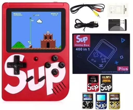 CHG Best SUP 400 in 1 Games Retro Game Box Console Handheld Game PAD Gamebox with 320