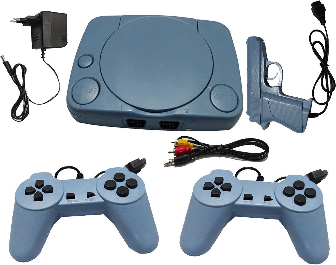 NOWAIT Trendy 90's Tv Video Game Box For More Popular Included Games MQ465 Play Kids NA GB with Contra, Super Mario Bros, Duck Hunt-image-4