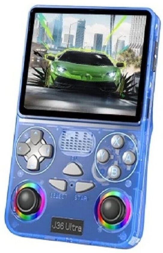 Playtastic J36 Ultra Game Console 4 inch Retro Emulator System 64 GB with RGB joystick lighting & Built-in YouTube support-image-23