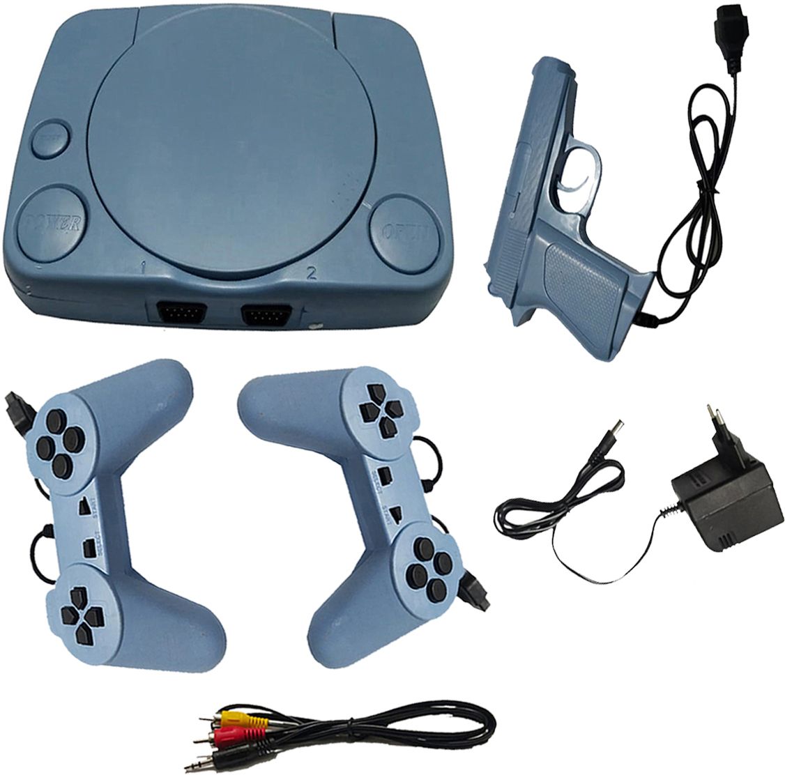otaku 8Bit Tv Video Gaming Console Set Inbuilt Games Classic Edition AQ7 Video Game NA GB with Contra, Duck Hunt, Mario Bros-image-14