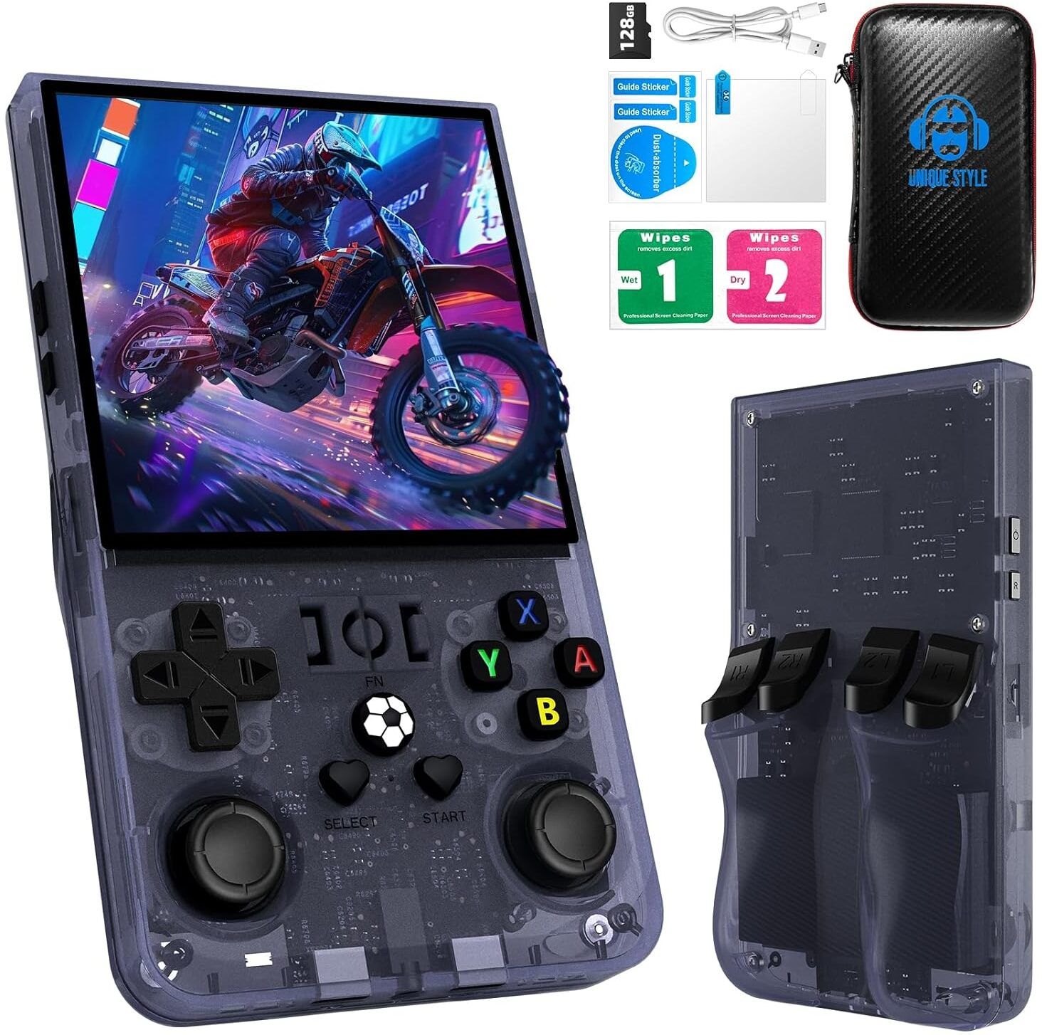 GAMESOUL R36S MAX Retro Game Box Classic Video Games Portable Handheld Console, Revisit Childhood, Retro Old Video Game (Best Gift & Fun) for All Ages 64 GB with 15000+ Game, GTA, , Loved by Fans-image-43