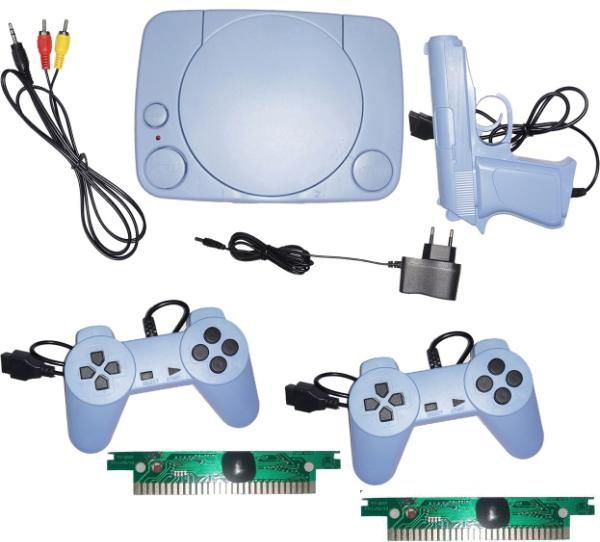 Inquisitive 66 Classic TV Game new 2 Cassette Inbuilt Console NA GB with Contra, Super Mario Bros, F1 Race, Cricket Game-image-36