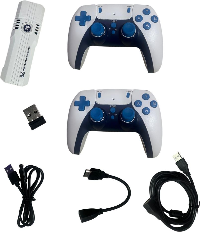 COUNTACH Classic Game 4K Portable Retro Gamepad Controller Game Console Video Game Stick 64 GB with The world's best gaming stick - Over 30,000 retro games - Plug & Play.-image-1