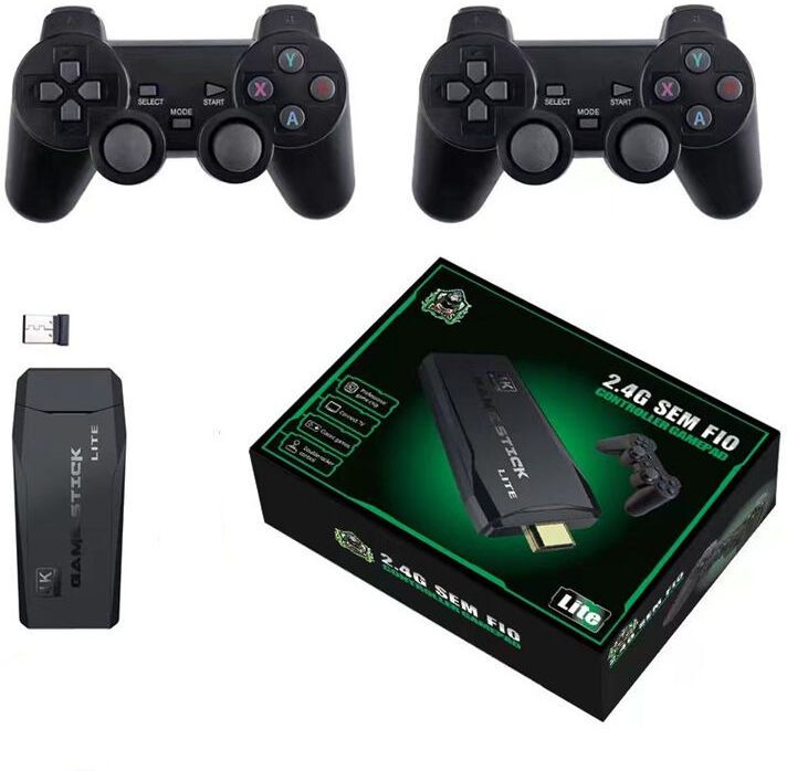 PTCMart M8 Stick 20000+ Games 4K Classic Game with HDMI Output 2.4GHz WirelessController 64 GB with 15 Emulators, Super Mario, Crash, GTA, Zelda, Sonic, Donkey Kong, Street Fighter-picture-18