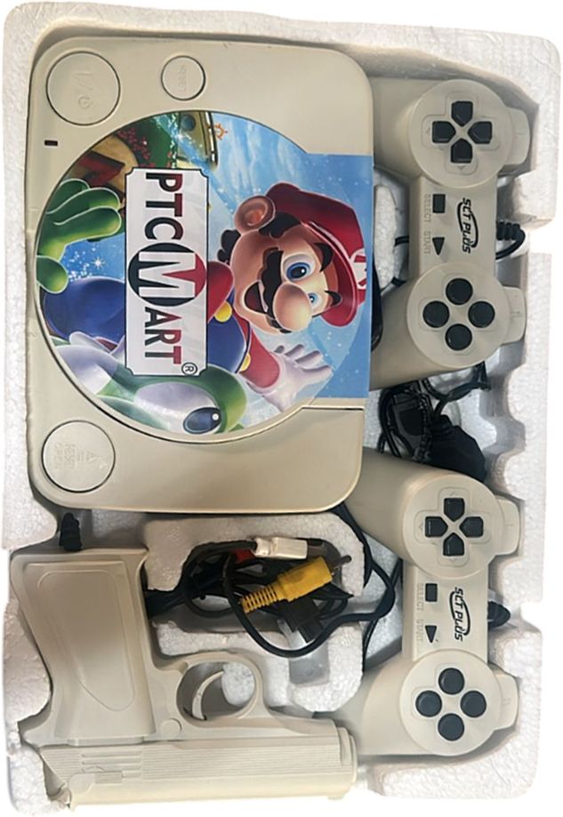 Clubics TV Classic Gaming Console 8 bit attached 10 meters long wire with Inbuilt Games NA GB with Contra, Super Mario Bros, F1 Race 40 to 50 games are different & others repeated-image-24