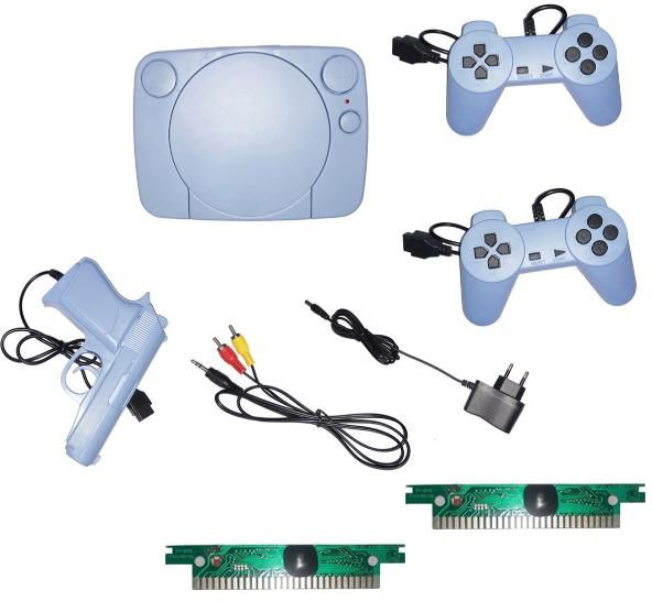 Inquisitive 52 Classic TV Game new 2 Cassette Inbuilt Console NA GB with Contra, Super Mario Bros, F1 Race, Cricket Game-image-30