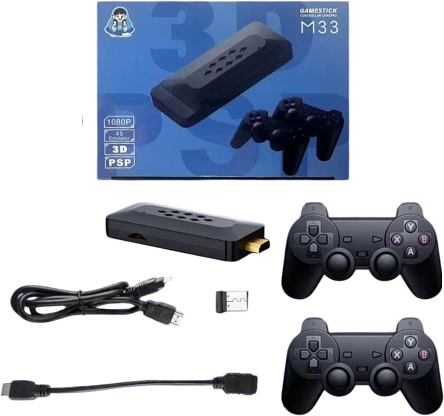 NOWAIT M33 Wireless 4K Game Stick With 30k Games And Forty-Five Emulators 30k+Games GB with Action, Adventure, Fighting, Racing-image-36