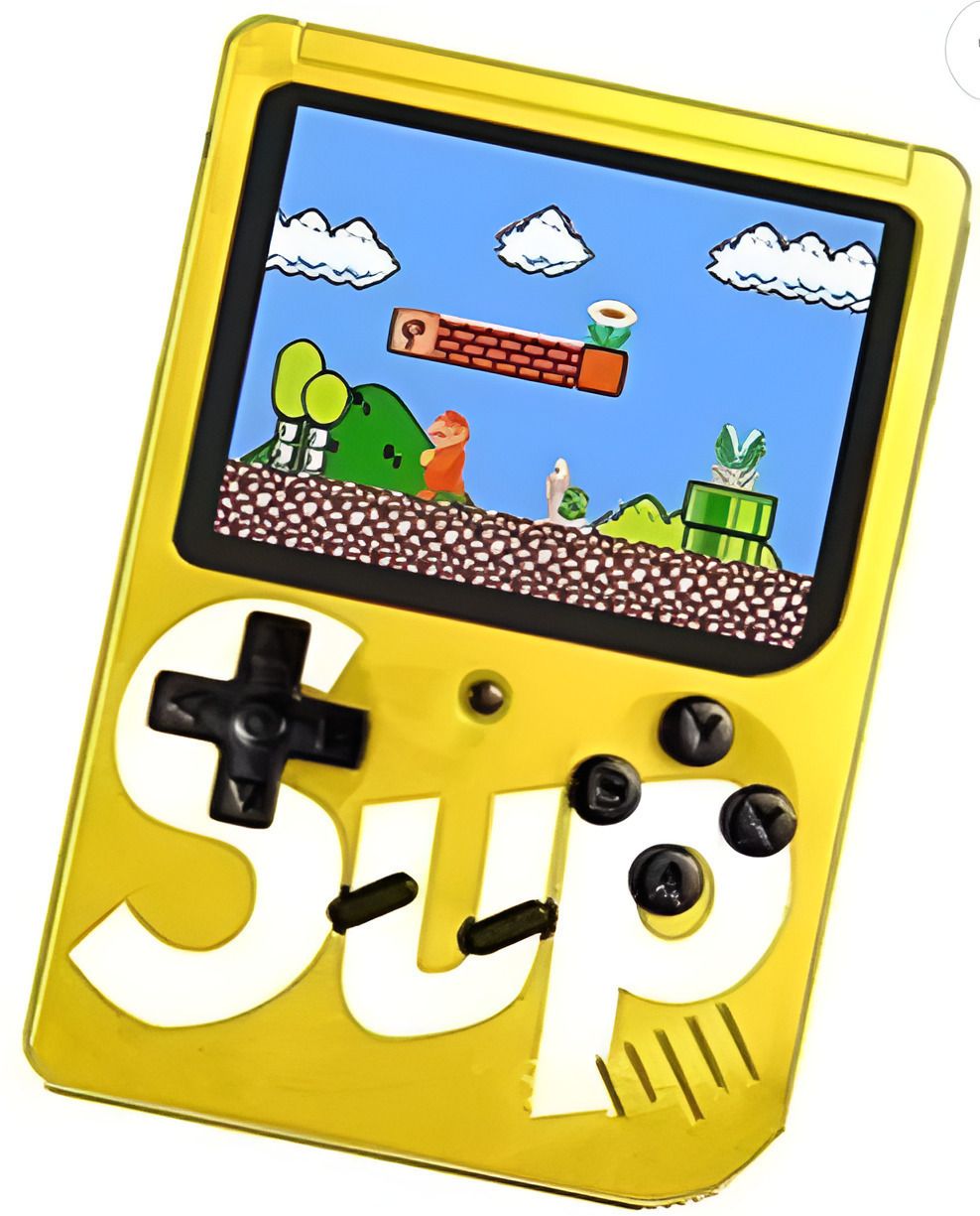 HG WORLD Sup R35X 1 Player Retro 400 In 1 Classic Video Game Portable Handheld Gaming Console Revisit Childhood,old video game (Best Gift & Fun) for All Ages 32 GB with Full HD AV Output, Video Game Hand, Single Player