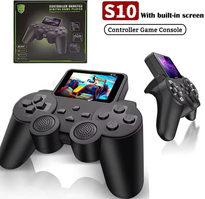 HG WORLD Retro S10 Portable Style Handheld Gaming Console for Tv video game for kids Gamepad-picture-30