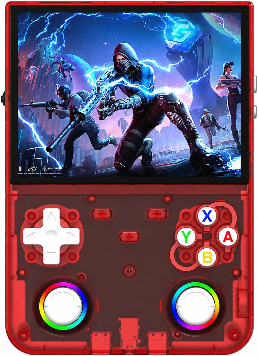 HG WORLD Retro Game R36 Ultra X Handheld gaming console,Portable Style Pocket GameBox , 21+ Emulators, 4.5 IPS Screen Rechargeable Battery Hand Video Game 64 GB with 15000+GOW, GTA Vice City, Mini Video Game for Kids, Best Gift For All Ages-image-49