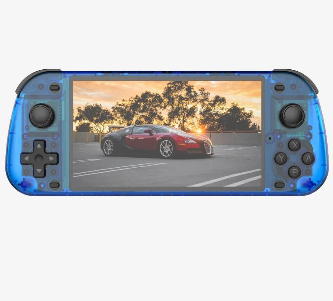 Playtastic R50S Retro Game Console 5 inch Retro Emulator System 64 GB with 15000+Preinstall video game Mario ,GTA Vice City-image-35