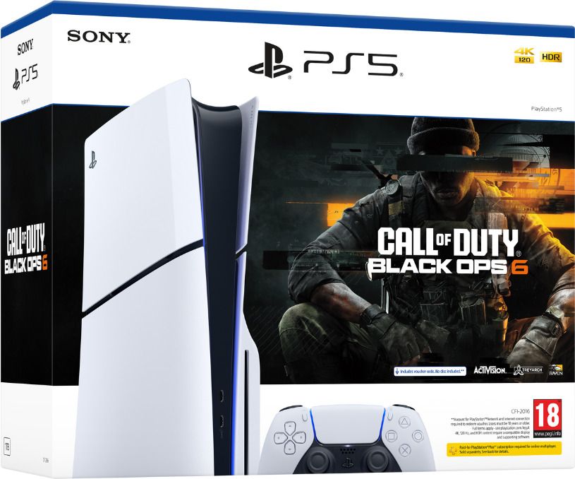 SONY PS5 Console Disc (Slim) CFI-2008A01 1 TB with Call of Duty Black OPS6-picture-31
