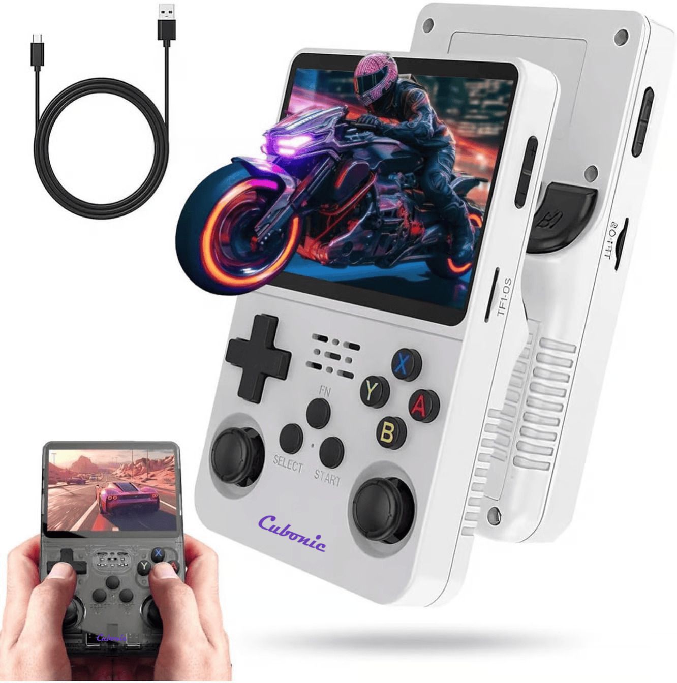 Cubonic Xplore R36S Open Source Dual JoyStick, Wifi,3.5" HD Display, 21 Emulator 64 GB with Sega, Capcom Play System I-II-III, MAME 2003, NEC, FAMICOM, Super Famicom, Nintendo-image-45