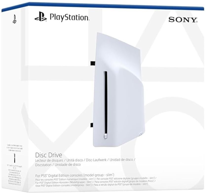 Playstation Sony PS5 Disk Drive Ultra HD Blu-ray| Essential ps5 accessories for ps5 Digital ( Slim & Pro ) Models | Instantly Play PS4 & PS5 Game Discs NA GB with Plug & Play Magic | Built-in 4K Blu-ray Movie Support-image-42