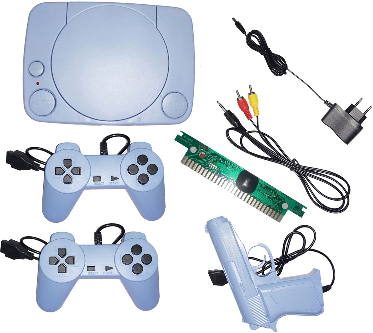 Nouveau Trendy 8Bit Tv Video Gaming Box Inbuilt Games Best With 1 Extra Chip NA GB with Contra, Super Mario Bros, Duck Hunt, F1-image-25